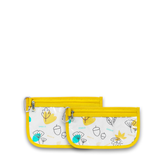 INGRID Printed Pouch w/ Window (2-PC Set)