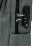 ISAIAH 17" Backpack with Combination Lock