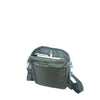 Shoulder Bag Nylon with Leatherette Trim