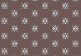 Abstract Star Like Pattern Brown  BG Seamless (WA - GTF0661)