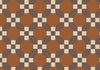 4 Rectangle Link Pattern Brown BG Seamless (WA-GTF0659)