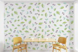 Cherry and Leaves Pattern Off-White BG Seamless (WA - NPT0235)