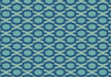 Hexagon-Like Shape Pattern Striped Blue BG Seamless (WA-GTF0729)