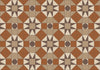 Ethnic Theme Pattern Khaki/Brown BG Seamless (WA-GTF0655)