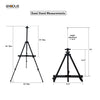 Retractable Easel Stand for Display or Painting